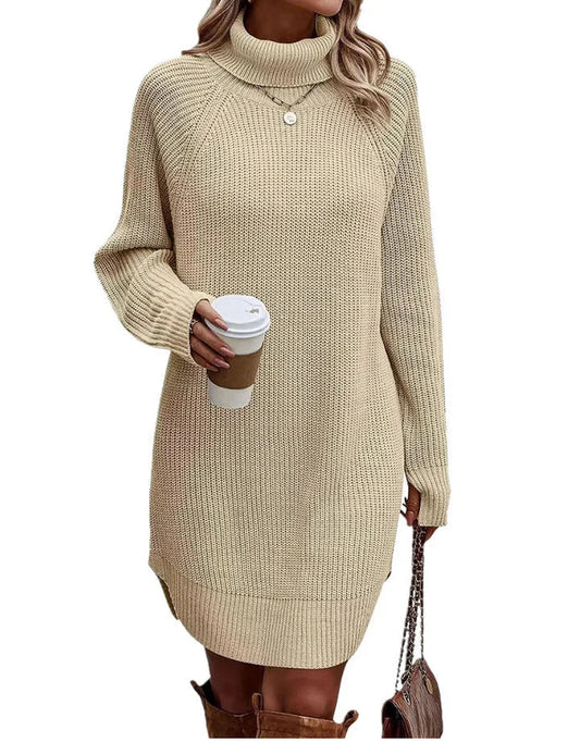 Vestido de mujer, cálido y estiloso
