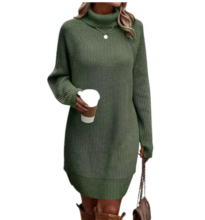 Vestido de mujer, cálido y estiloso