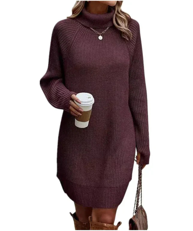 Vestido de mujer, cálido y estiloso