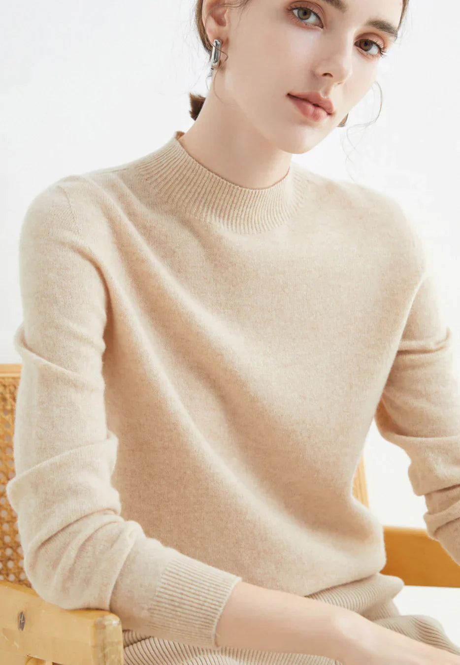 Jerséis de cachemira para mujer: suaves y cálidos para el otoño y el invierno