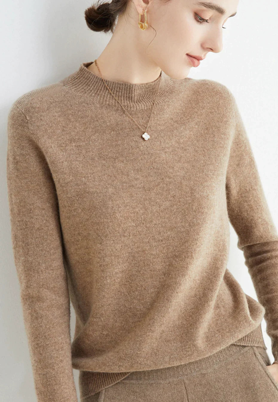 Jerséis de cachemira para mujer: suaves y cálidos para el otoño y el invierno