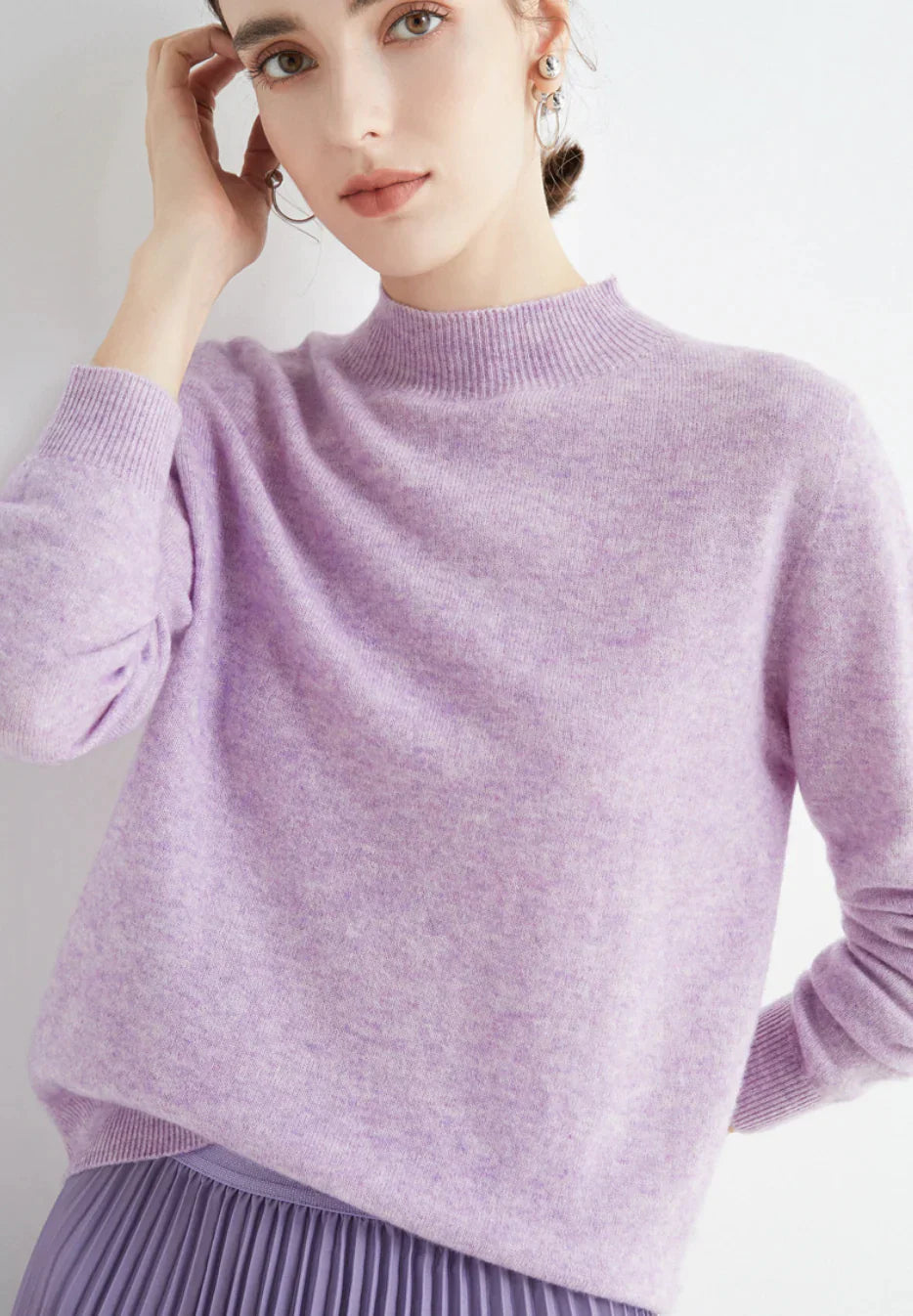 Jerséis de cachemira para mujer: suaves y cálidos para el otoño y el invierno