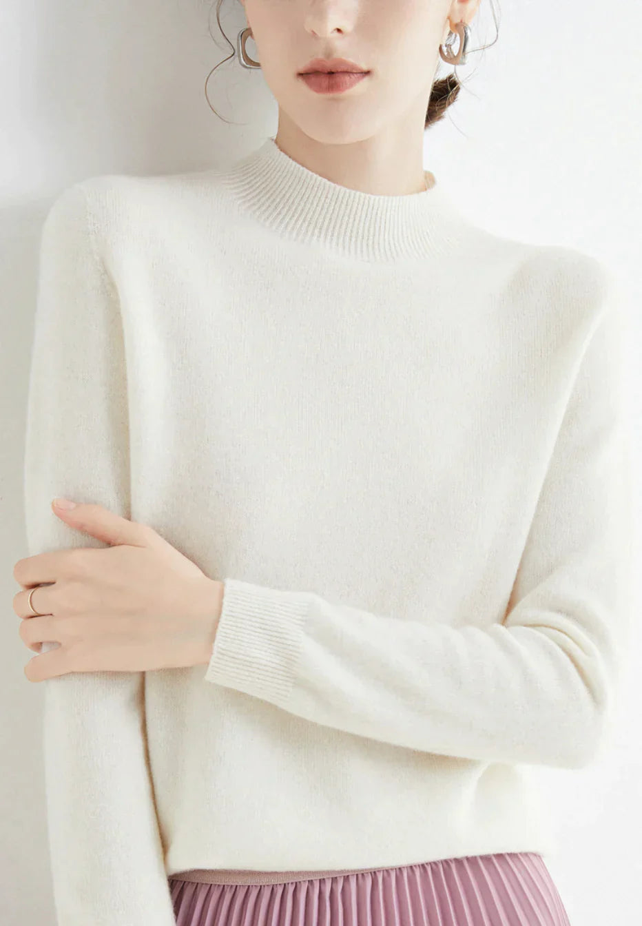 Jerséis de cachemira para mujer: suaves y cálidos para el otoño y el invierno