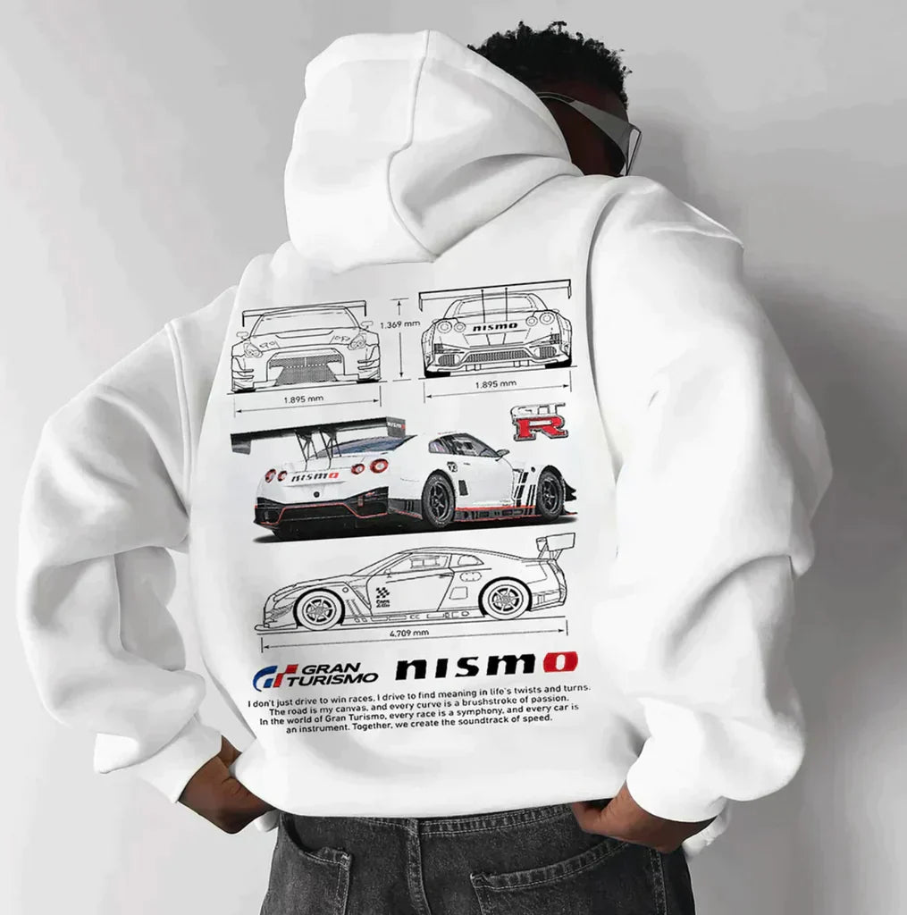 Sudadera con capucha unisex oversize: suave, cómoda y con un diseño único