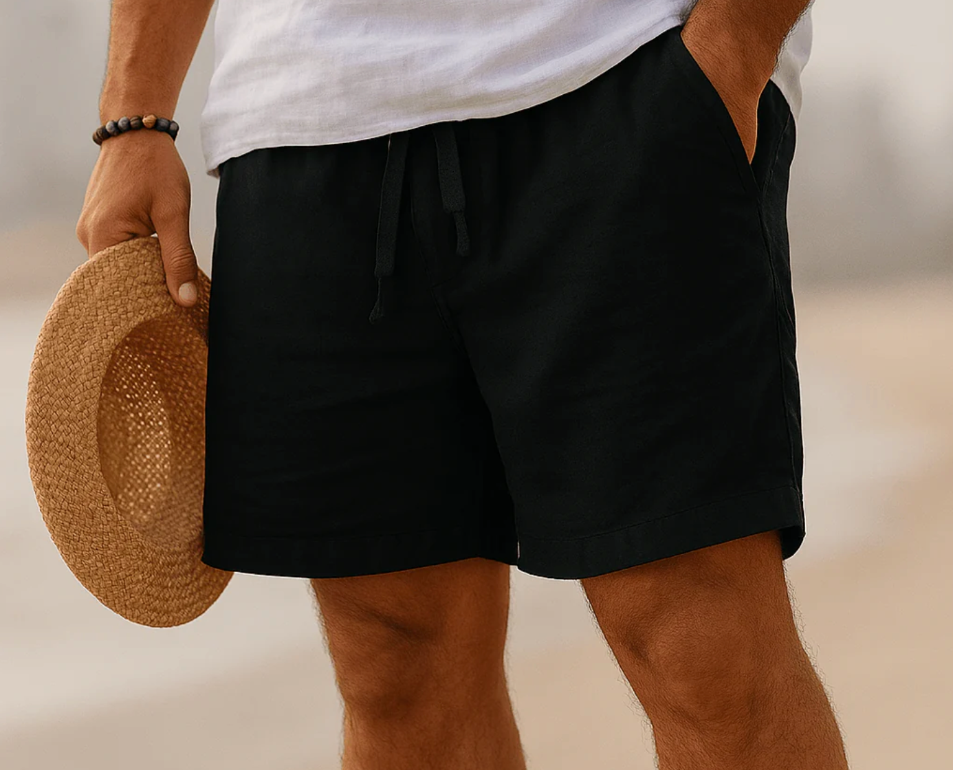 Rolan | Elegante pantalón corto de lino