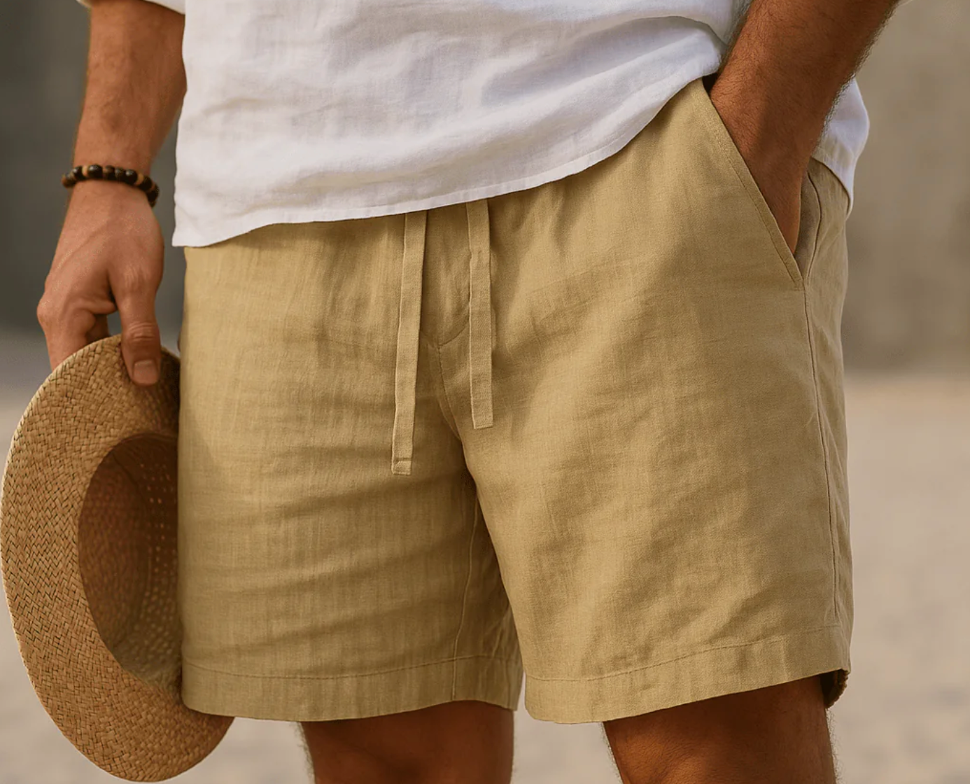 Rolan | Elegante pantalón corto de lino