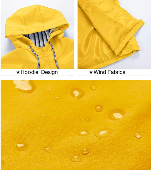 Caltha | Chaqueta impermeable y cortavientos