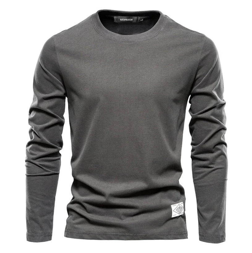 Camiseta hombre clásica ligera moderna ideal primavera-otoño