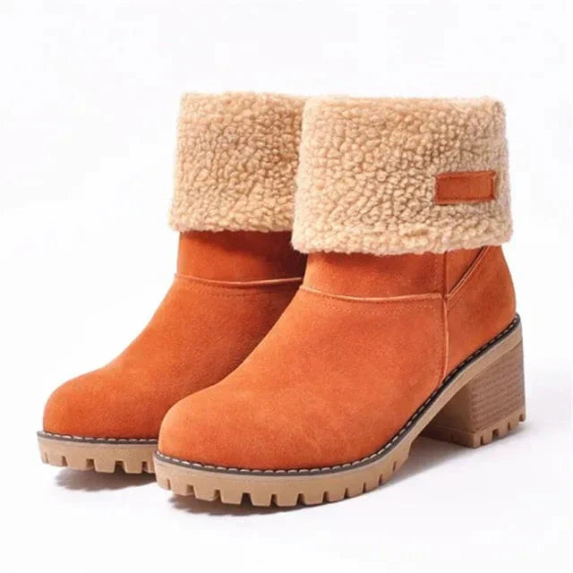 Botas de invierno mujer, modernas y confortables para uso diario