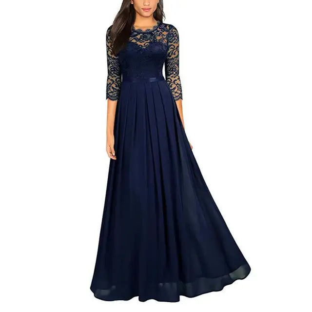 Vestido noche mujer cómodo y elegante para ceremonia