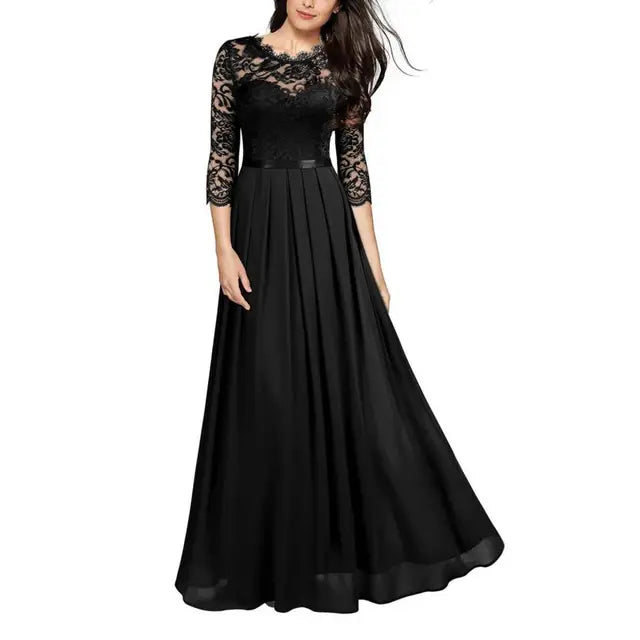 Vestido noche mujer cómodo y elegante para ceremonia