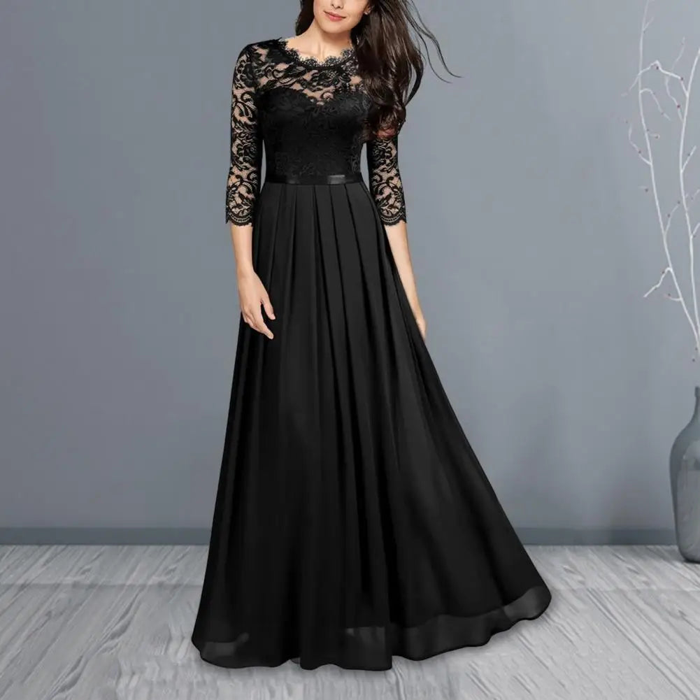 Vestido noche mujer cómodo y elegante para ceremonia