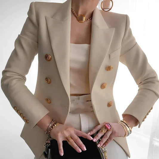 Blazer mujer corte clásico, sofisticado y cómodo para diario