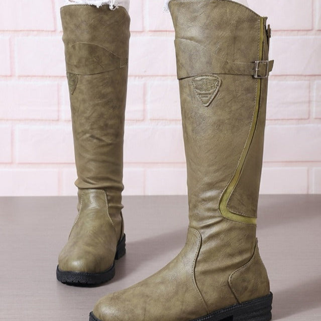 Botas altas mujer, confortables y ligeras para días fríos