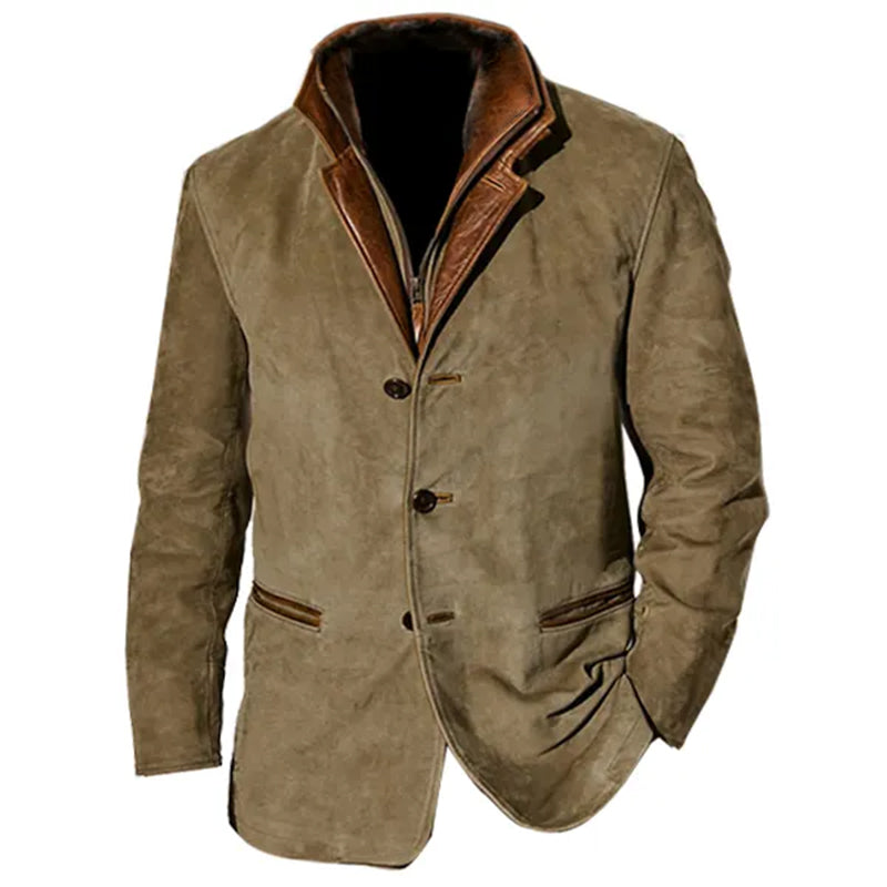 Chaqueta clásica hombre ante cómoda y estilosa casual diario