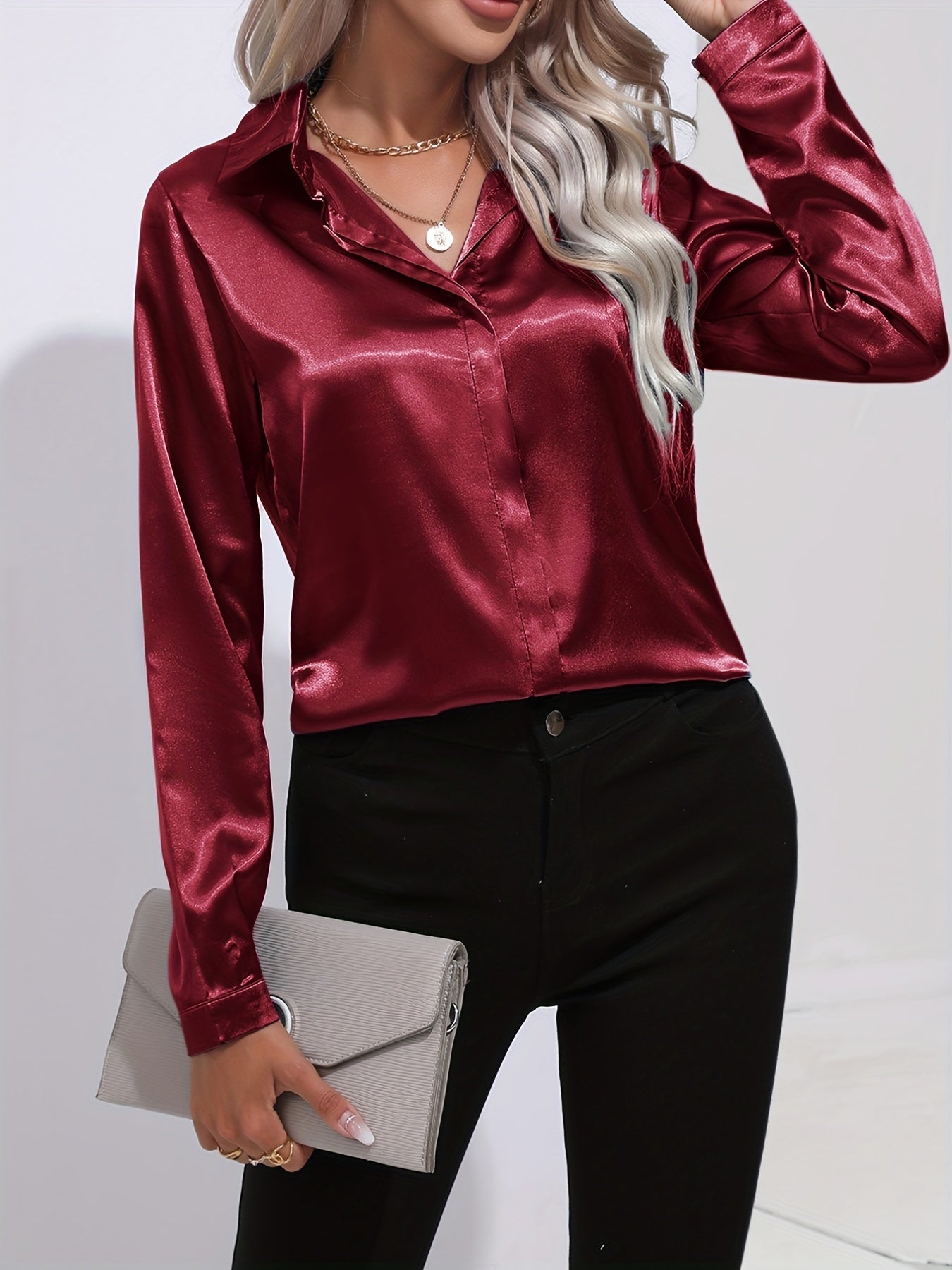 Blusa sofisticada de mujer, moderna y perfecta para eventos