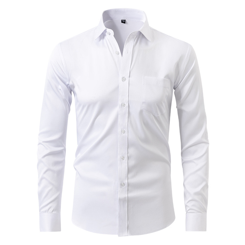 Camisa sin plancha hombre, moderna y cómoda para look profesional