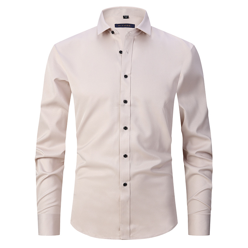 Camisa sin plancha hombre, moderna y cómoda para look profesional
