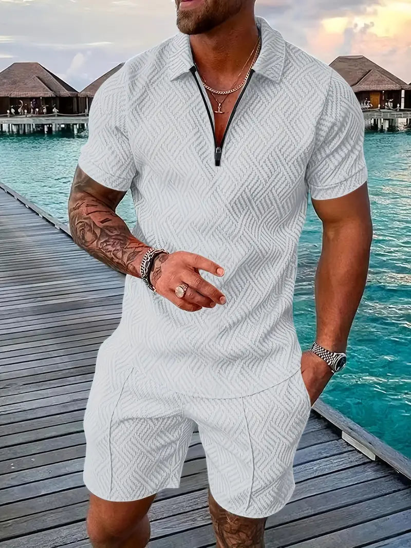 Set masculino veraniego, moderno y versátil