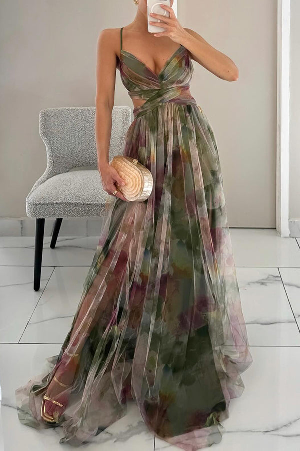 Nadine | Maxivestido floral fluido