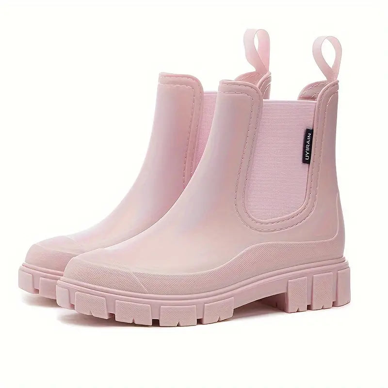 Botines Mujer – Slip-On, Resistentes al Agua y Versátiles para Otoño e Invierno