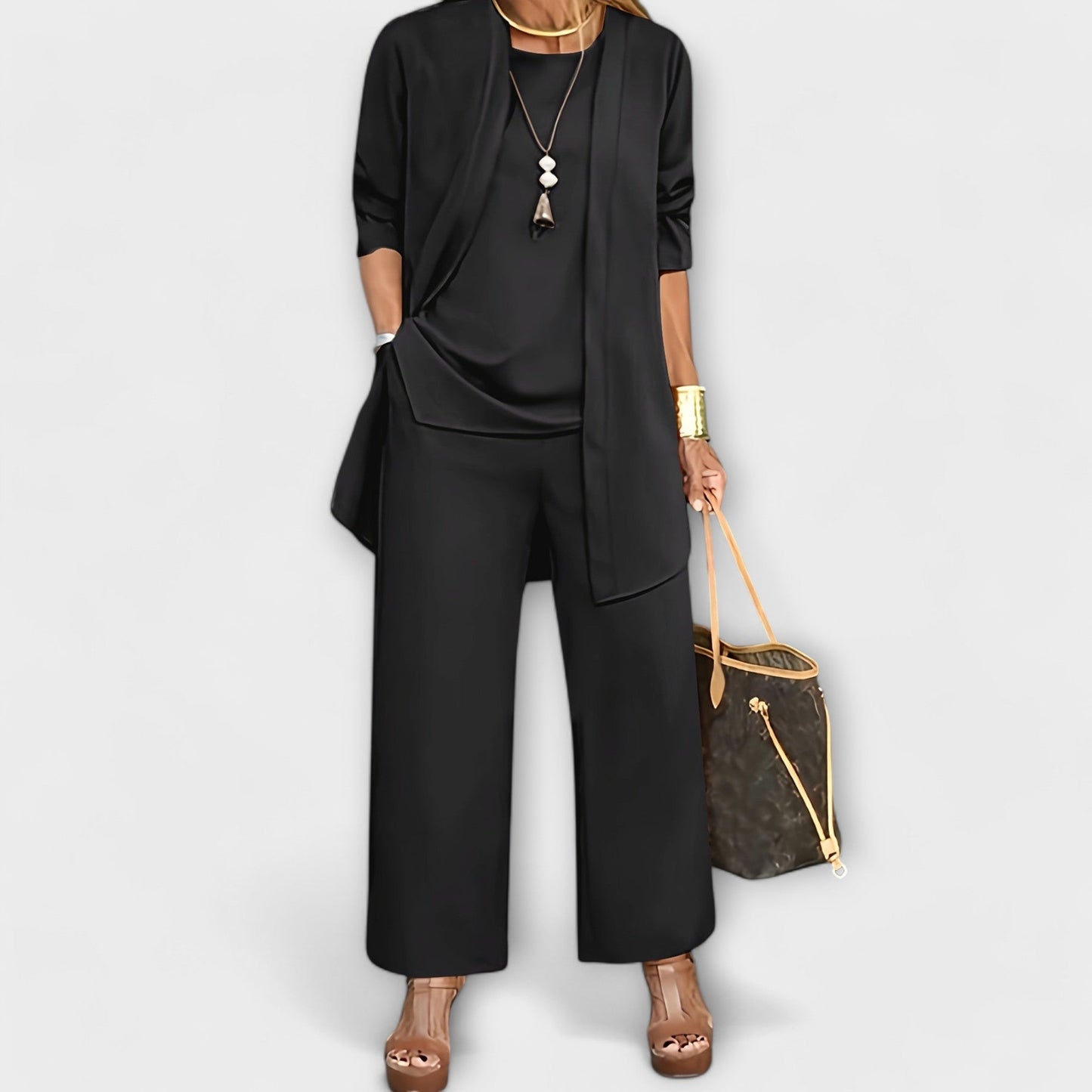 Ellie | Conjunto informal de tres piezas