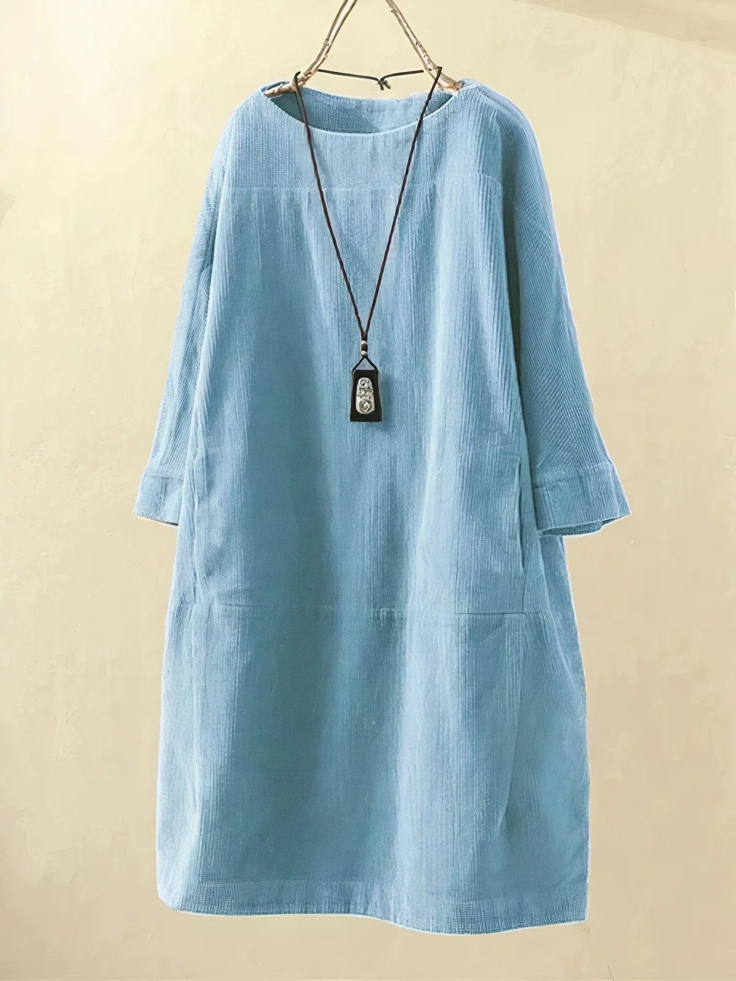 Vestido Casual Mujer – Túnica de Pana, Cómodo y Versátil