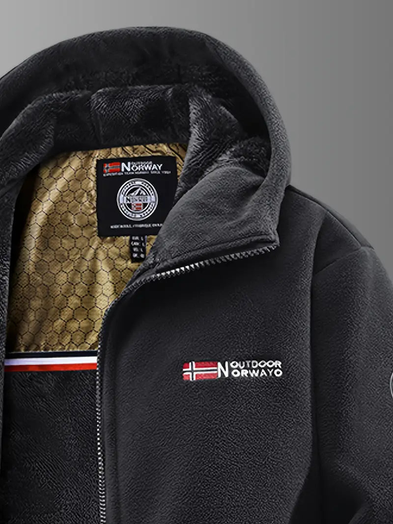 Chaqueta hombre térmica cálida resistente frío otoño-invierno