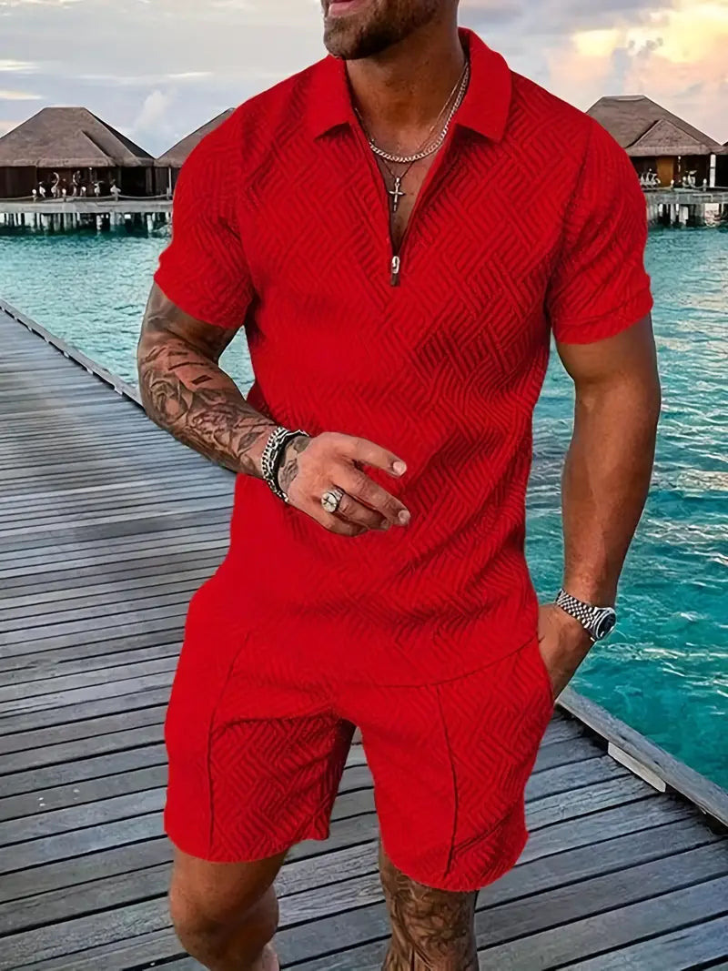 Set masculino veraniego, moderno y versátil