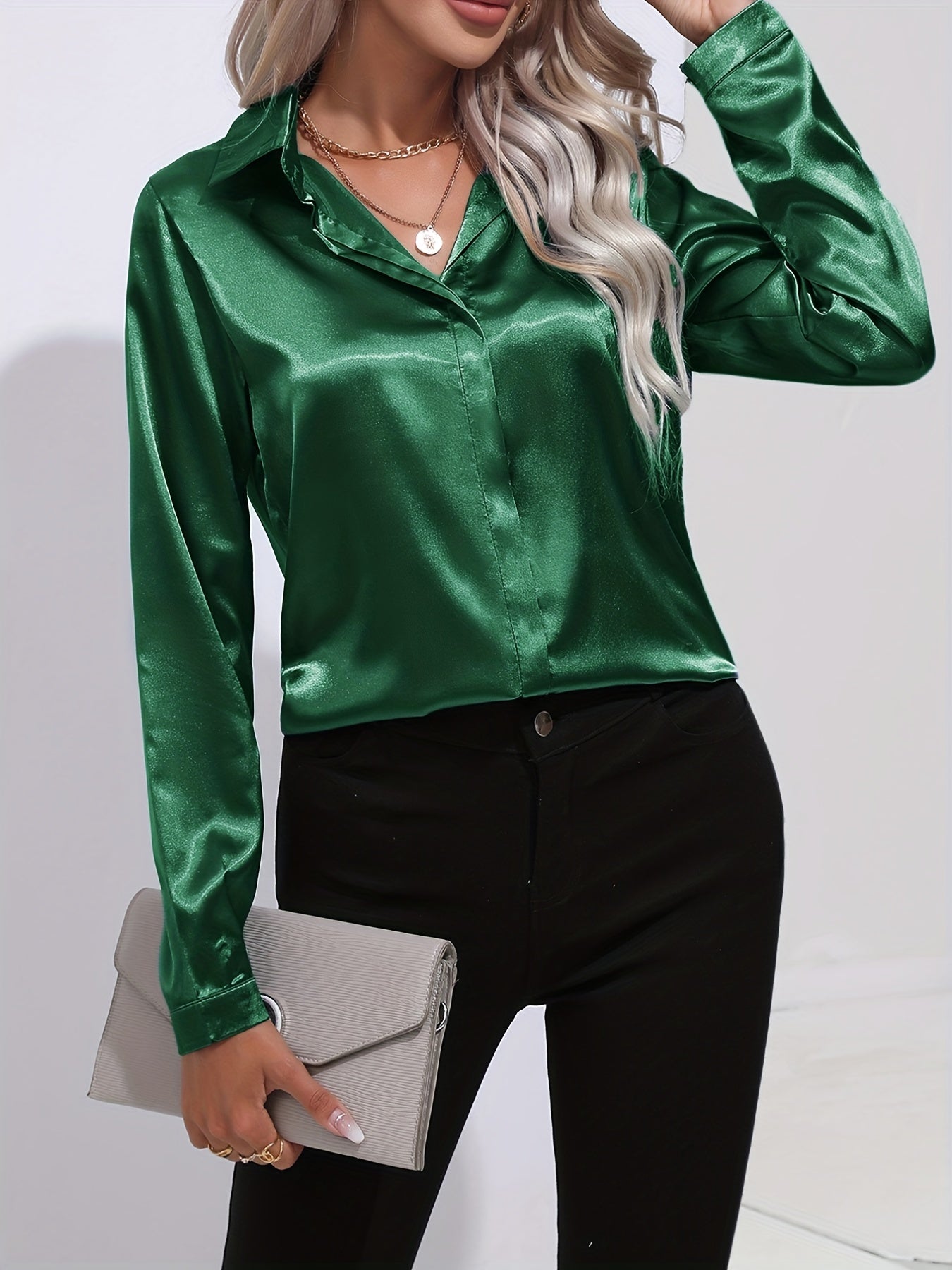 Blusa sofisticada de mujer, moderna y perfecta para eventos