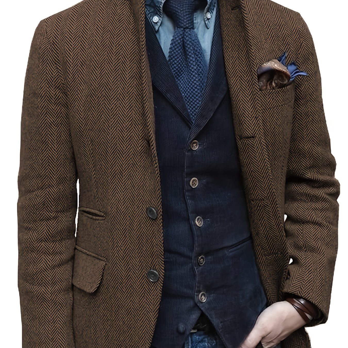 Chaqueta hombre estilo refinado, ligera y sofisticada para otoño