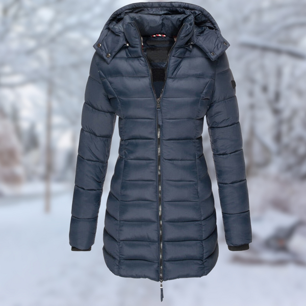 Cornecia | Elegante abrigo largo para mujer