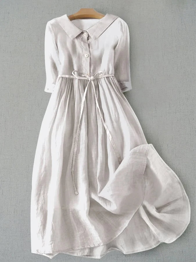 Vestido de Fiesta Mujer – Cómodo y Ajustable con Cintura Definida