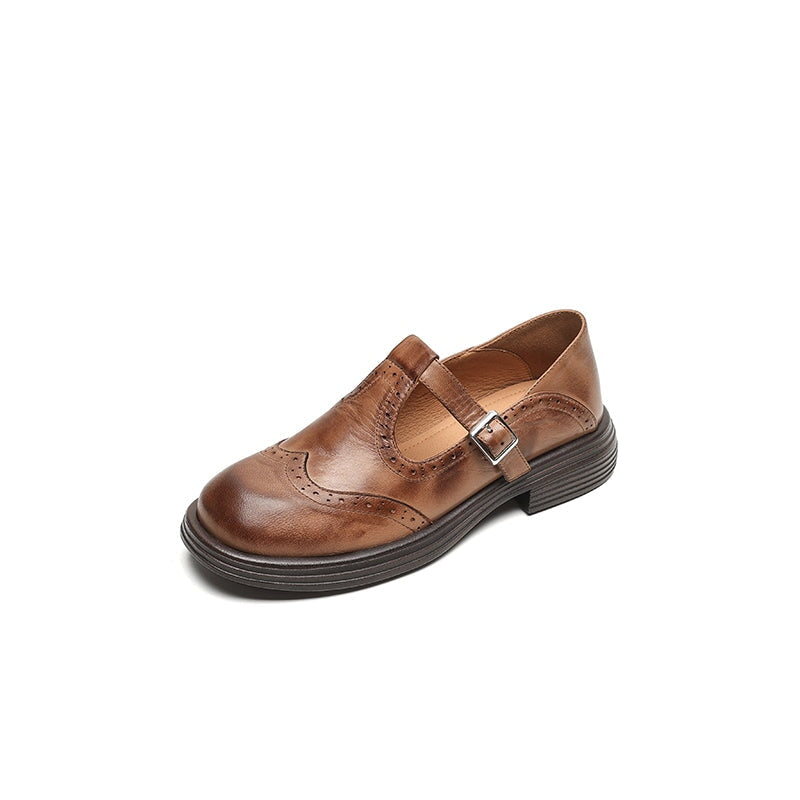 Fay | Elegantes Mary Janes de cuero