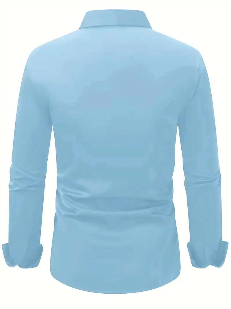 Camisa de Hombre – Perfecta para Oficina, Trabajo o Reuniones