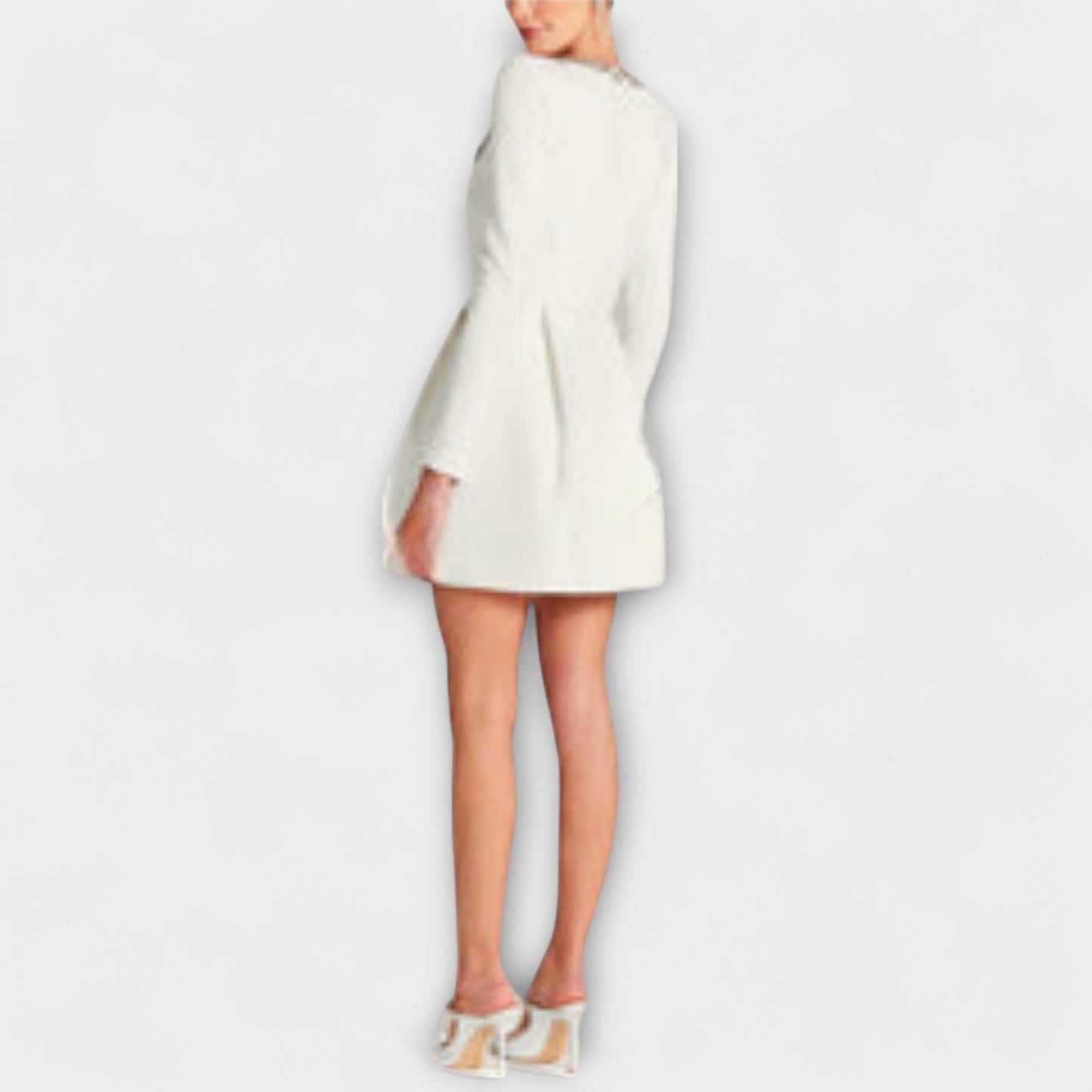 Dana | Minivestido de terciopelo con adornos joya