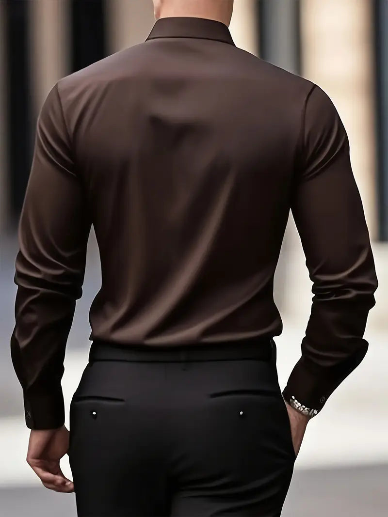 Camisa de Hombre – Perfecta para Oficina, Trabajo o Reuniones