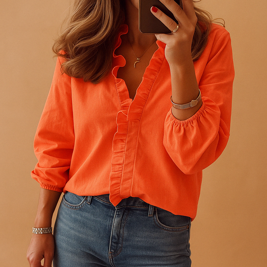 Blusa mujer moderna, confortable y estilosa para look casual