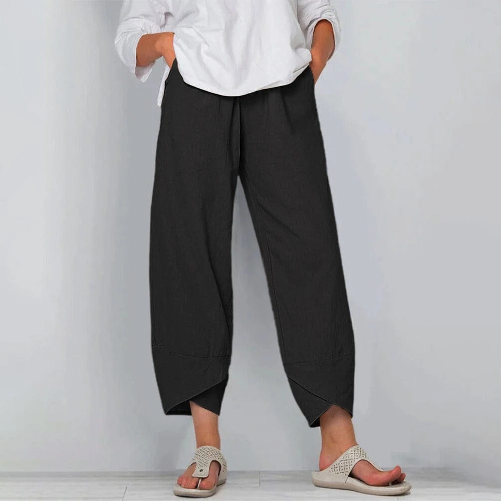 Pantalones Mujer – Estilo Harem, Fluido y Versátil para Diario o Vacaciones