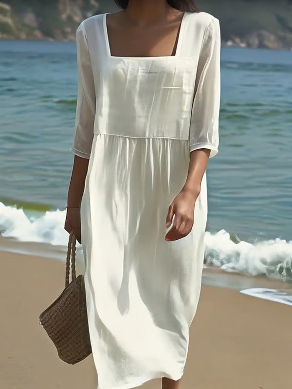 Abbey | Vestido informal de lino