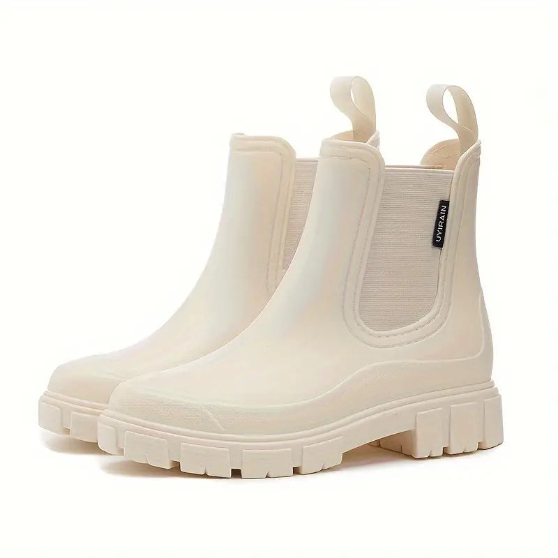 Botines Mujer – Slip-On, Resistentes al Agua y Versátiles para Otoño e Invierno