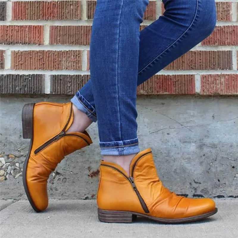Botines mujer con diseño ergonómico, confortables para caminar