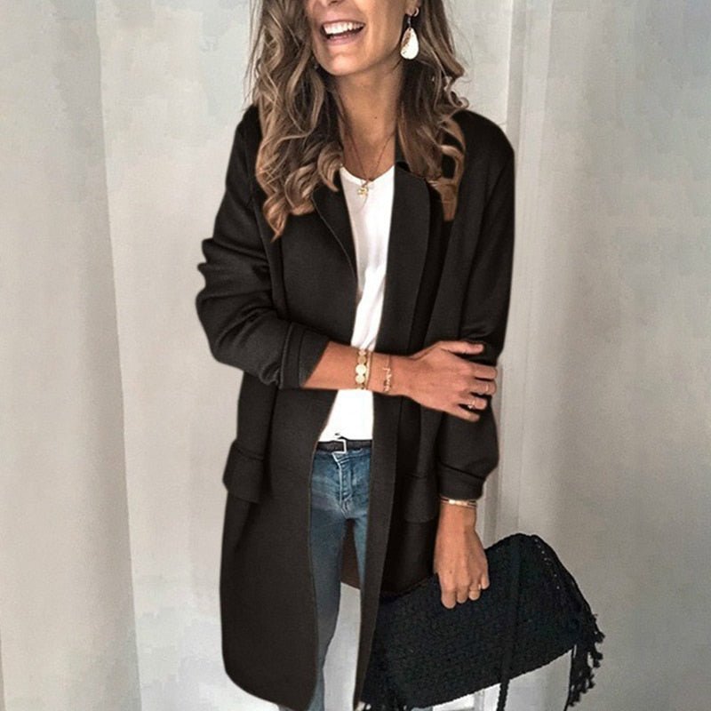 Chaqueta ligera de otoño, estilosa y perfecta para capas