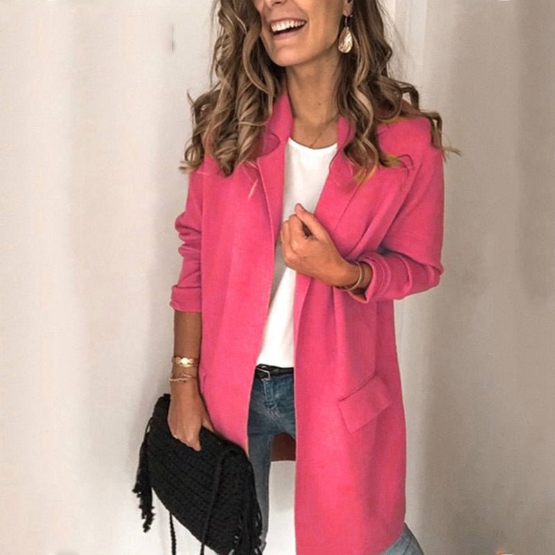 Chaqueta ligera de otoño, estilosa y perfecta para capas