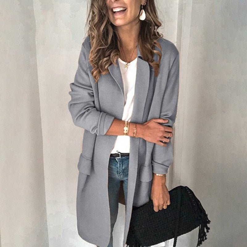 Chaqueta ligera de otoño, estilosa y perfecta para capas