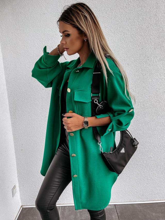 Chaqueta femenina ligera, chic y versátil para diario