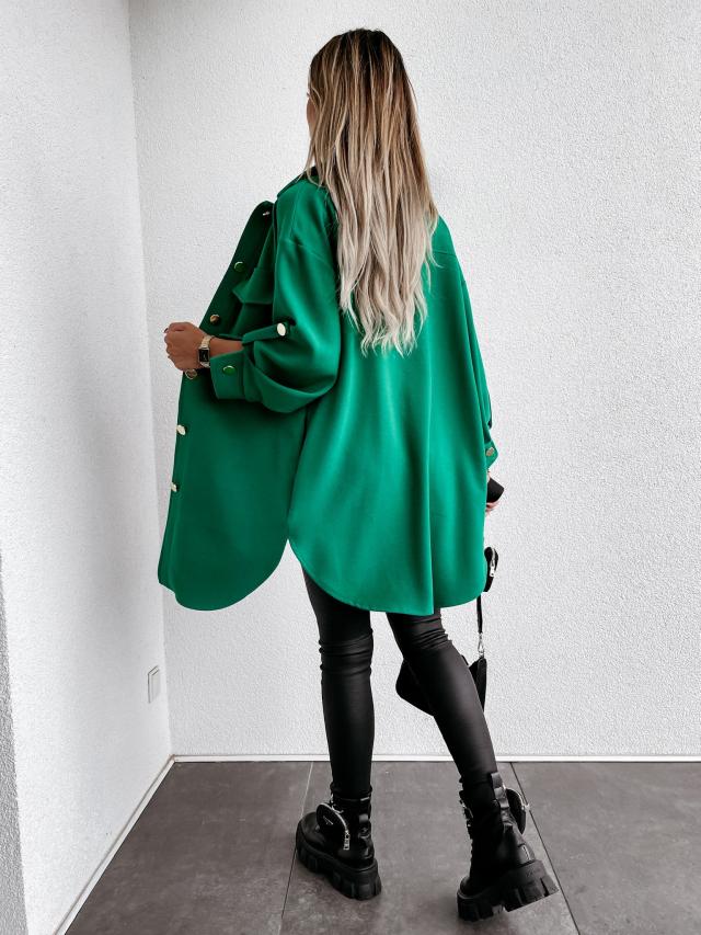 Chaqueta femenina ligera, chic y versátil para diario