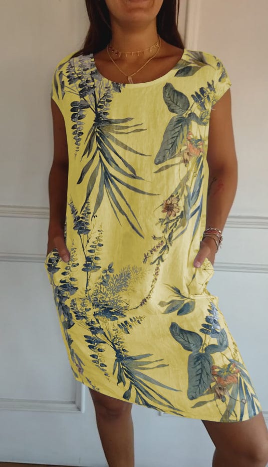 Vestido de mujer suave y confortable para primavera y verano