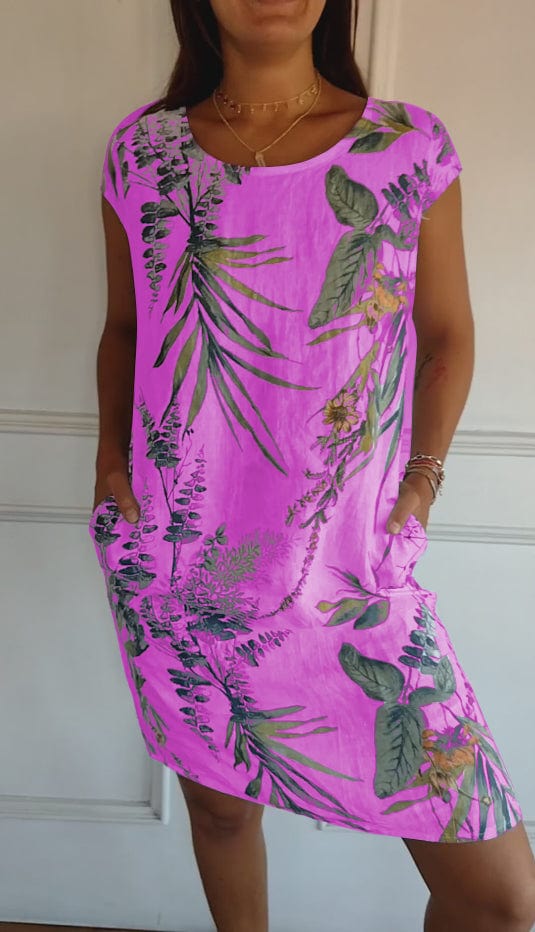 Vestido de mujer suave y confortable para primavera y verano