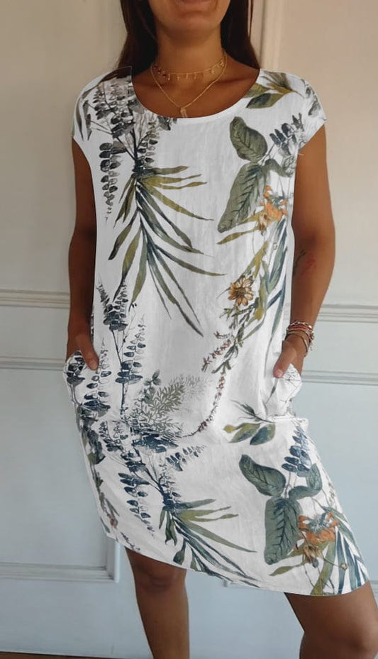 Vestido de mujer suave y confortable para primavera y verano